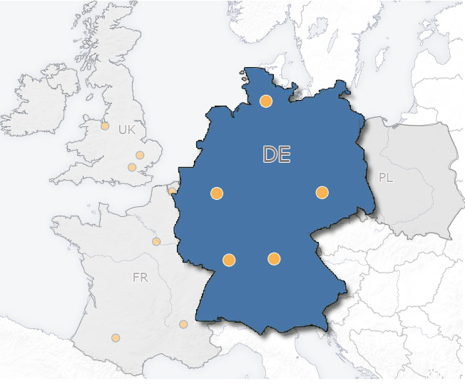 Our location(s) in Germany